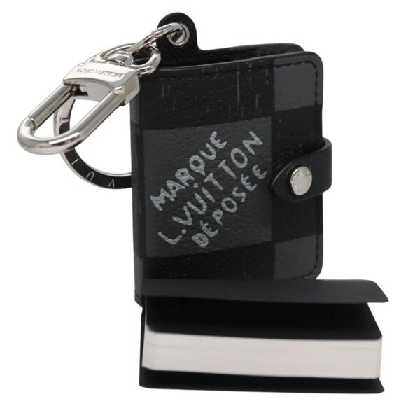 LOUIS VUITTON Damier Archives Porte Cles Carnet Key Holder M00480 Auth 109800A - Picture 1 of 16
